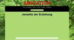 Desktop Screenshot of amication.de